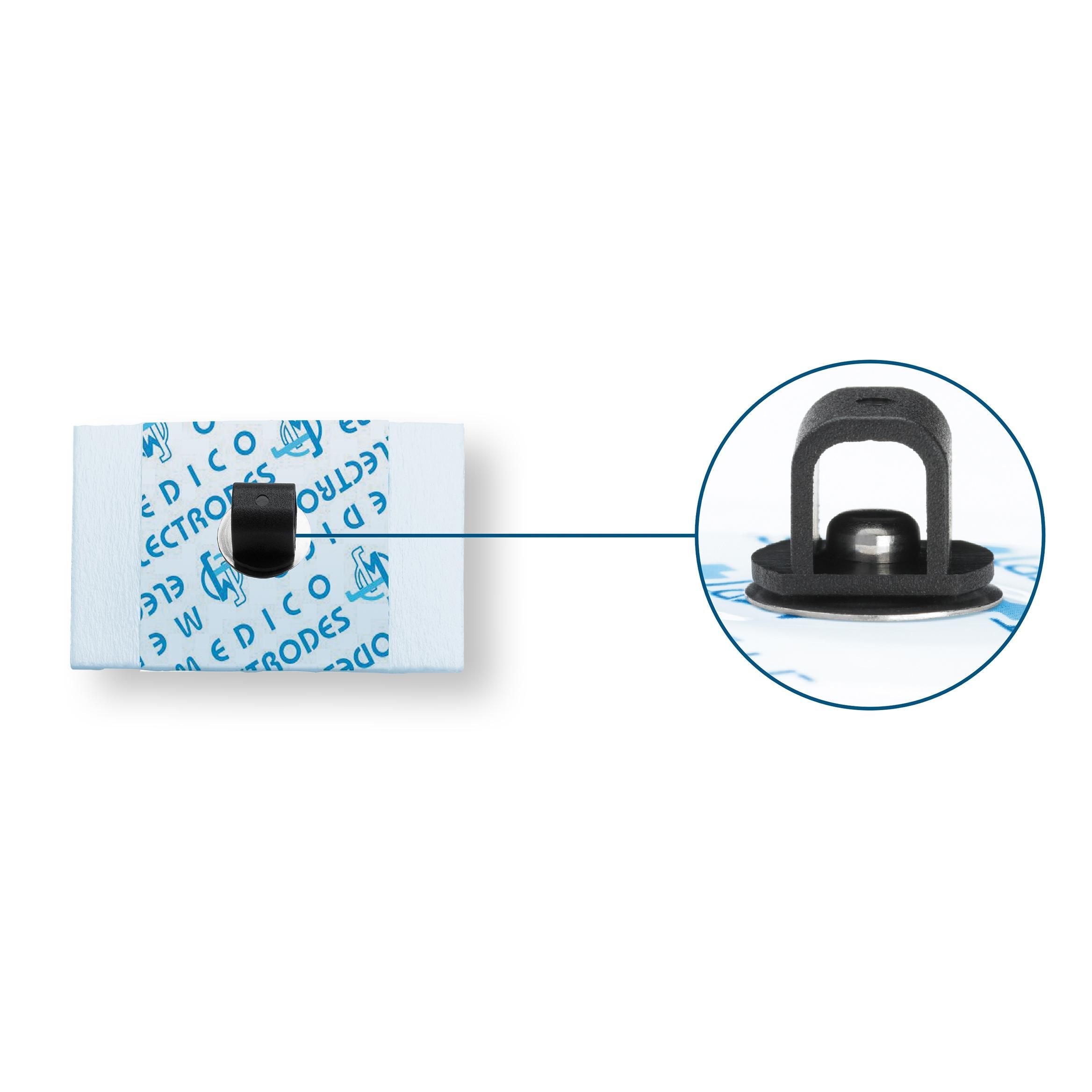 Metal contact electrodes "foam support" with bridge